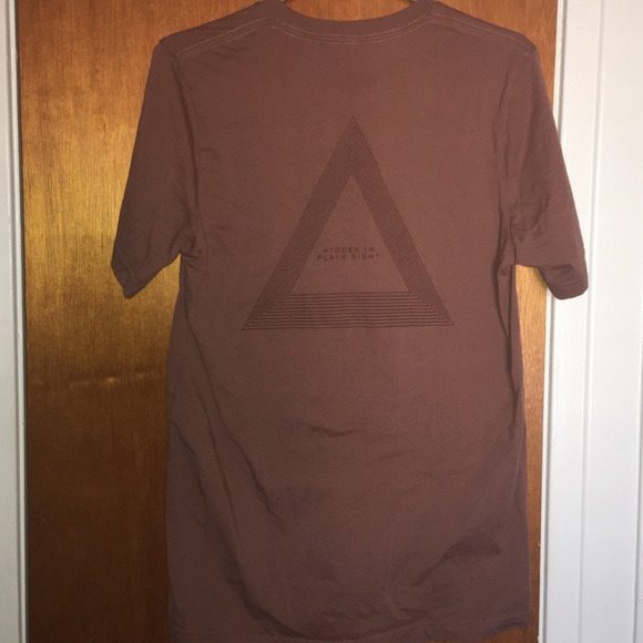 Brown Tee by Cloak (M) - Picture 2 of 3